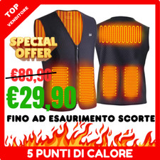 gilet riscaldato riscaldante a