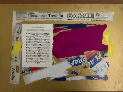 Giuseppe chiari collage - chiari,