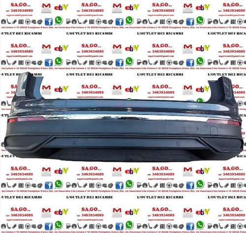 Paraurti posteriore volkswagen - posteriore,