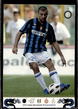 cartolina postcard Calcio Inter 2010/11 #25 Samuel