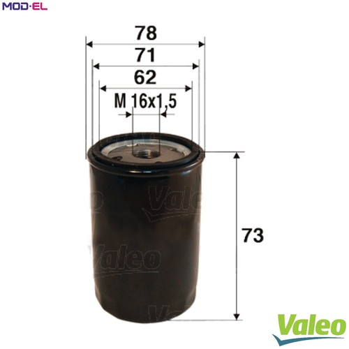 Filtro olio 586034 per peugeot - 586034,