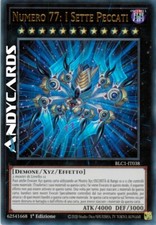 NUMERO 77: I SETTE PECCATI (Number 77: The Seven Sins) Ultra R BLC1 IT038 • 1Ed