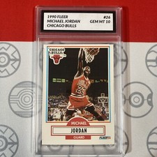 Graded 10 Michael Jordan 1990