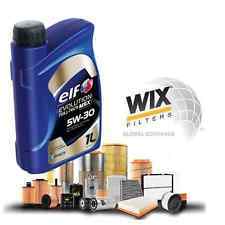 KIT TAGLIANDO 4 lt OLIO ELF 5W30+3 FILTRI WIX RENAULT TWINGO II 1.2 16v dal 2007