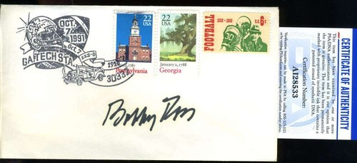 Autografo bobby ross jsa - autografo, coa