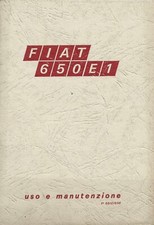 FIAT Autocarro 650 E 1 -  Uso