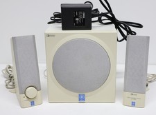 Yamaha Vintage Multimedia Speaker System Subwoofer YST-MS201 Potenziato Amplificato