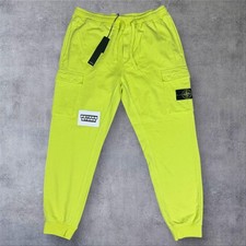 Stone Island Neon Joggers XXL
