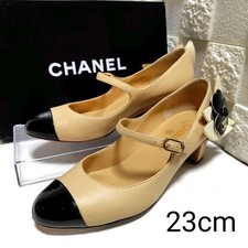 Decolte Chanel tacco pelle