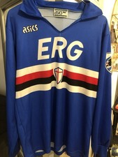 Maglia Sampdoria orig. 1990/91 Asics maniche lunghe