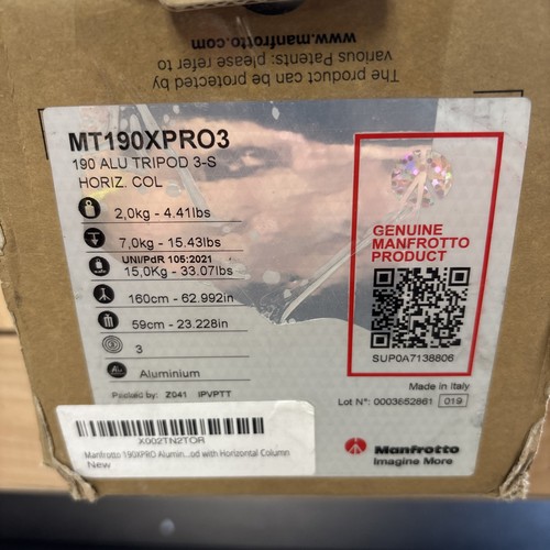 Manfrotto mt190xpro3 treppiede - manfrotto,