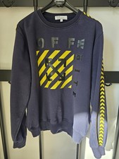 Felpa uomo Off-White blu