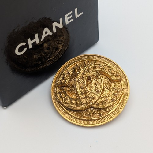 Spilla chanel medaglia coco - spilla,