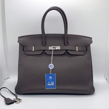 Auth Hermes Birkin 35 handbag