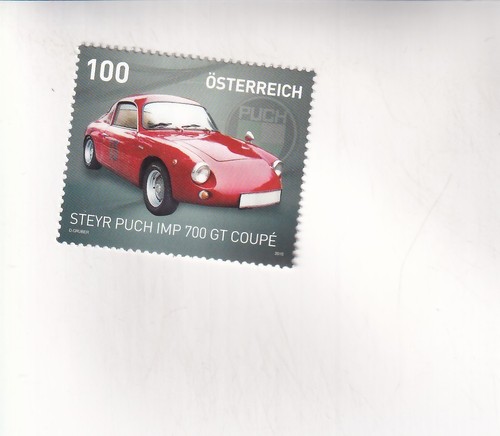 Francobollo austria auto steyr - austria,