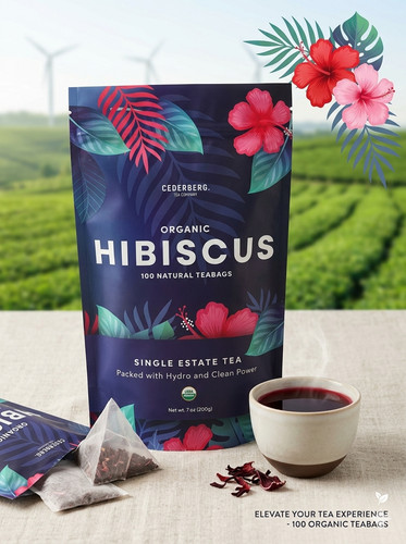 Tè ibisco biologico 100 - tè,