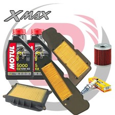 KIT TAGLIANDO YAMAHA X-MAX 400 2013 2014 2015 2016 2017 OLIO FILTRI CANDELA XMAX