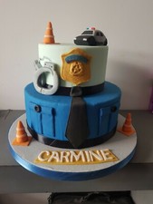 Torta scenografica in pasta di