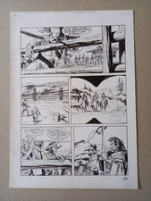 TEX WILLER TAVOLA ORIGINALE DI