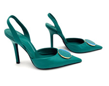 Scarpe donna Zara verdi a