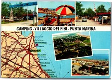 Postcard Italy Map Ravenna