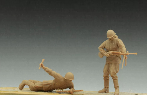 Resina seconda guerra - 1/35,