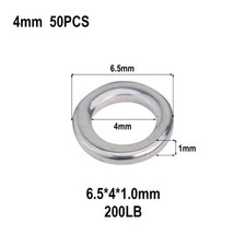Anello Split Acciaio Inox
