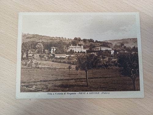 Cartolina villa vergaiolo - cartolina,