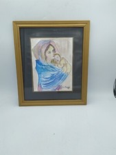 Quadretto Quadro Madonna Con