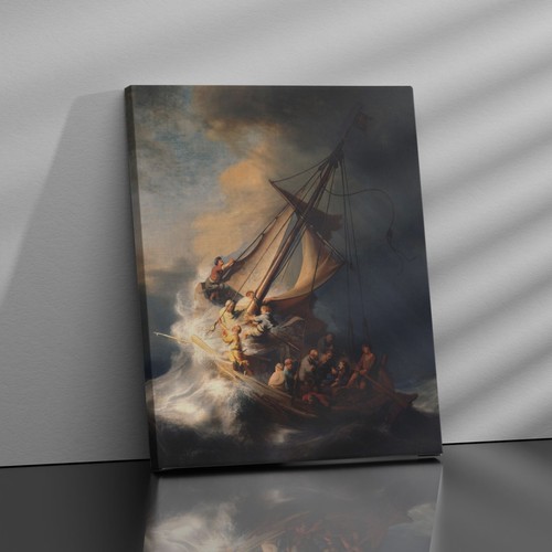 Quadro tela la - tela, tempesta