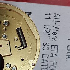 Movimento manuale meccanico bilancere Ok Titus Geneve cal 1201 dial 15MM VINTAGE