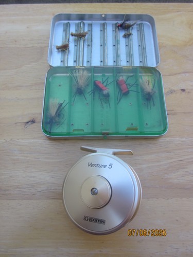 Reel vintage loomis venture - vintage,