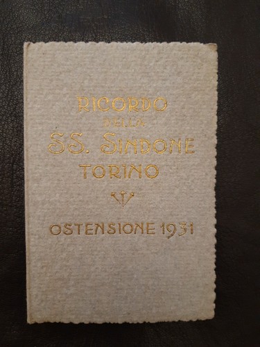 Ricordo della sindone - ss.,