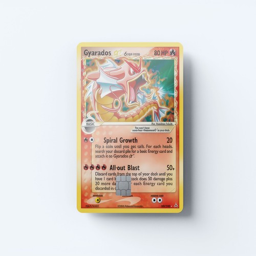 Skin carta credito - credito, gyarados
