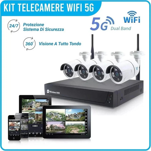 Kit videosorveglianza wireless - kit,