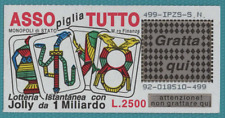 GRATTA E VINCI LOTTERIA ASSO