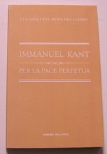KANT Immanuel "Per la pace