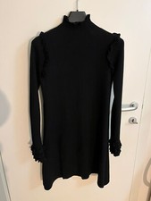 Abito donna in maglia nero. Marca Zara. Taglia: S