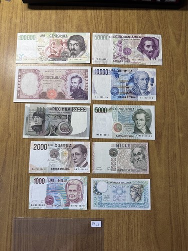 Lotto banconote lire 100000 - lotto,