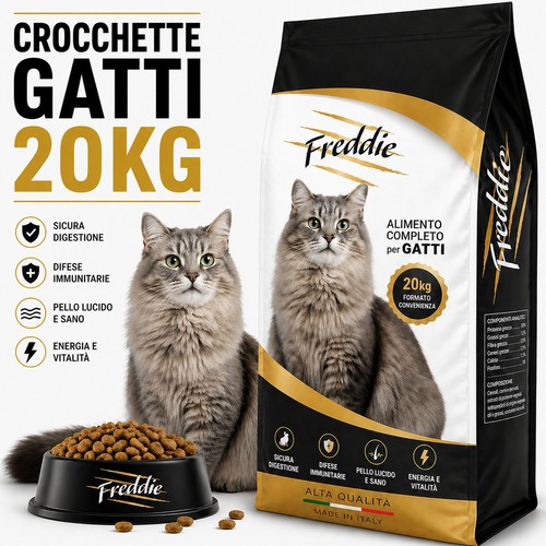 Crocchette gatto 20kg - crocchette,