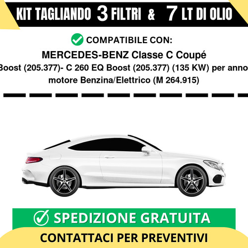 Tagliando per mercedes benz - per, mercedes-benz