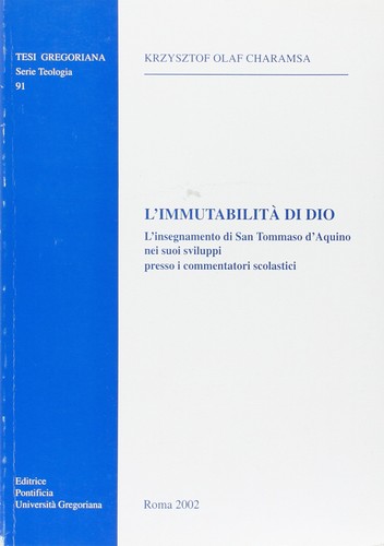 Immutabilità dio - l'immutabilità,