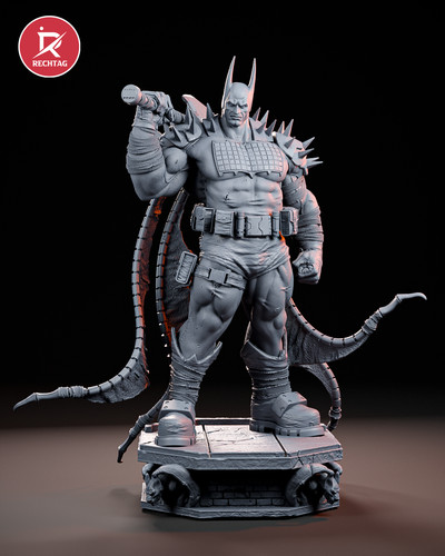 Statua batman assoluto kit - statua,