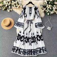 Vestito Abito Cintura Donna