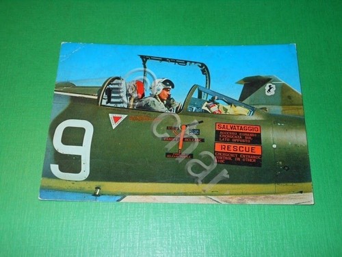 Cartolina aeronautica f 104 - cartolina,