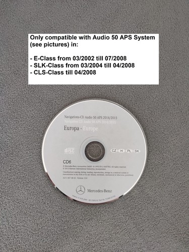 Navigazione mercedes audio - cd,