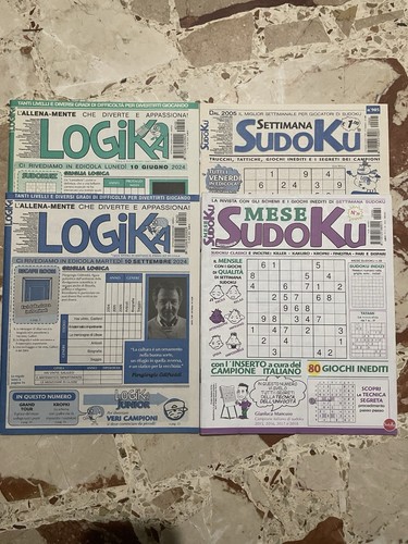 Riviste italia sudoku logika - riviste,