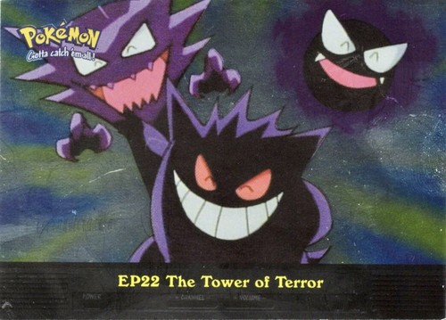 Gengar pokémon topps 2000 - gengar,