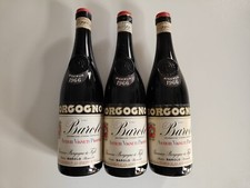 Vino rosso Barolo Giacomo Borgogno riserva 1966 in perfette condizioni