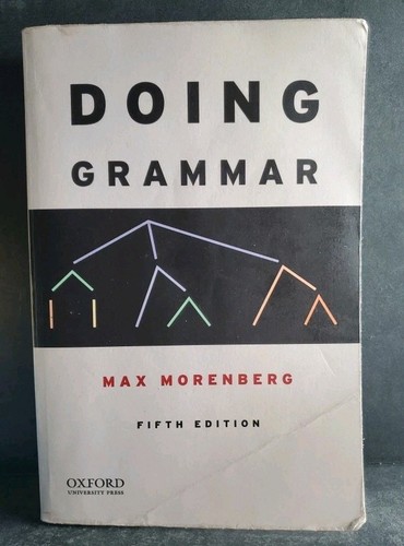 Doing grammar max morenberg - grammar,